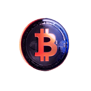 Painel flutuante com dados analíticos do mercado de criptomoedas